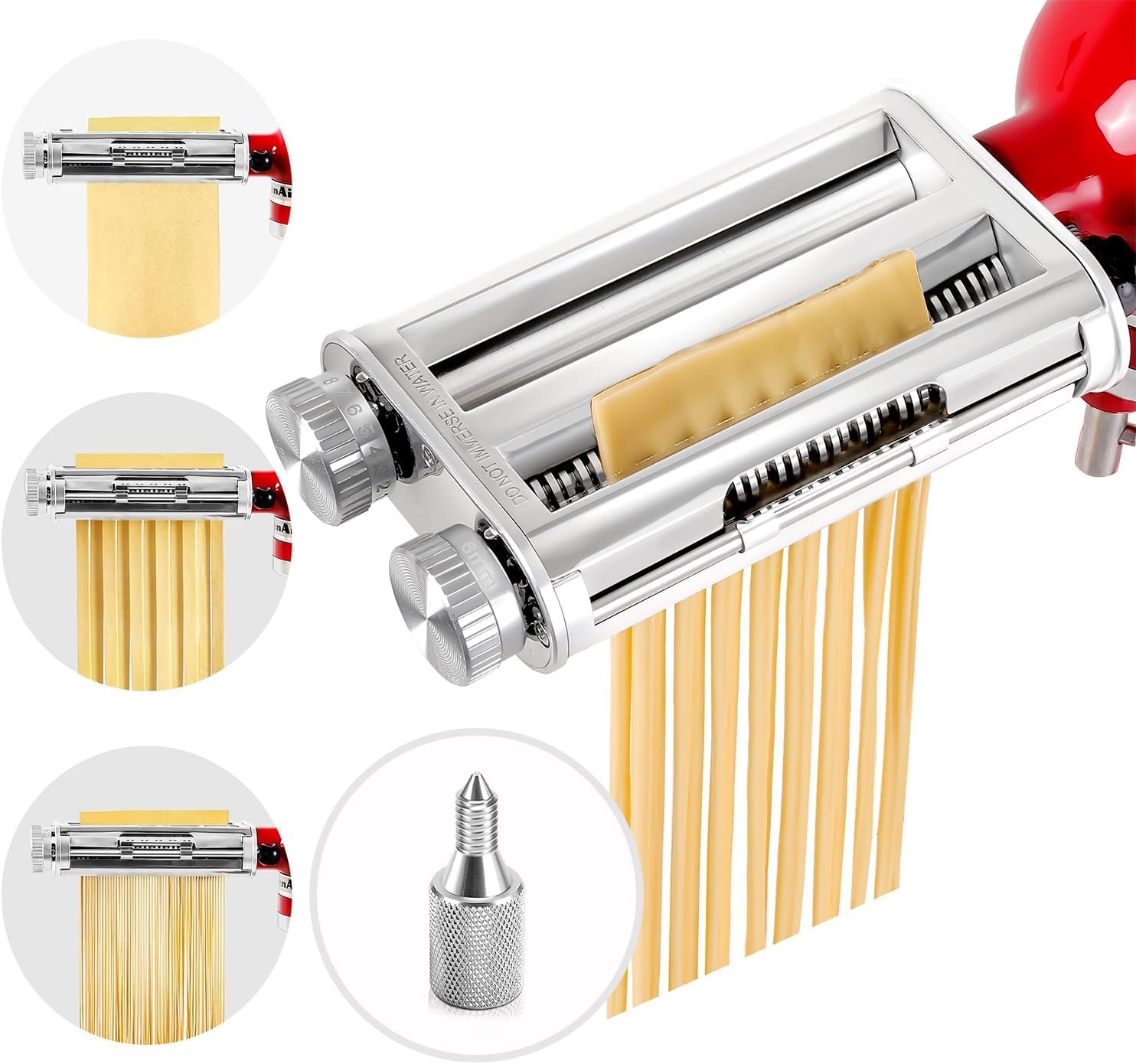 Kitchen Appliances Kitchenaid - KitchenAid Mixer 3-in-1 Pasta Roller Cutter