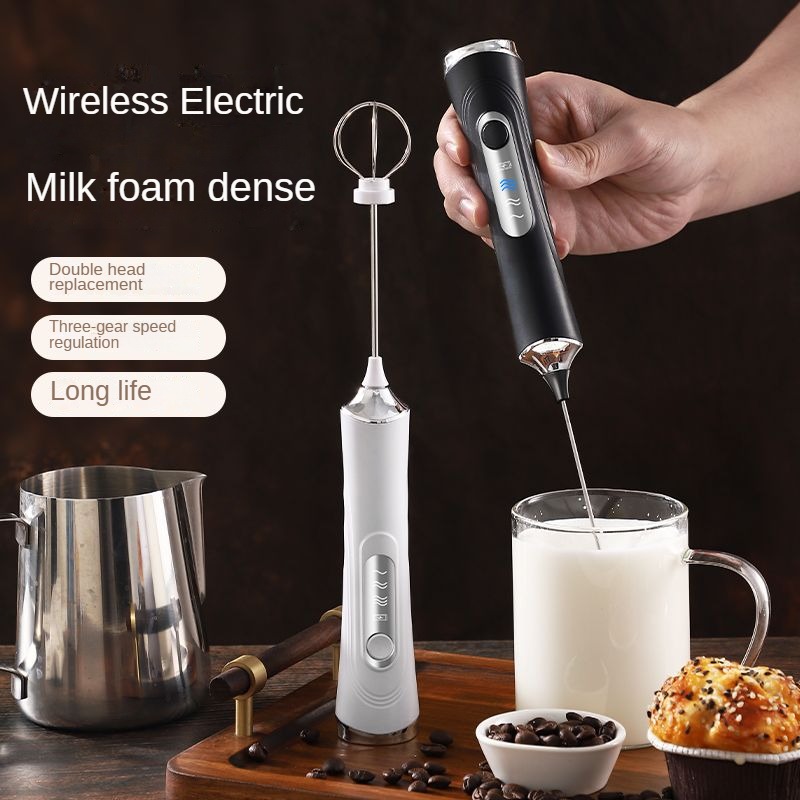 Kitchen Appliances Essentials - Electric Handheld Small Waist Mixer Milk