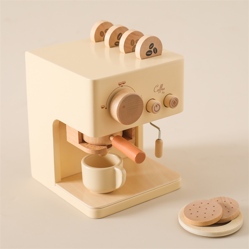 Kitchen Appliances For Kids - Kids Wooden Montessori Toy Set Children