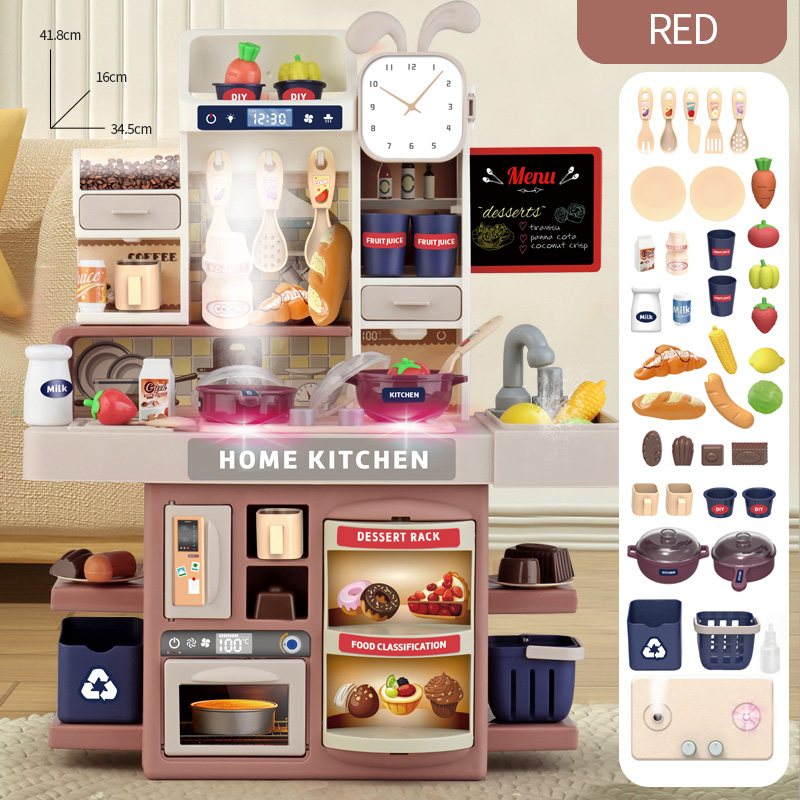 Kitchen Appliances For Kids - Children's 41cm large Size Cooking Kitchen