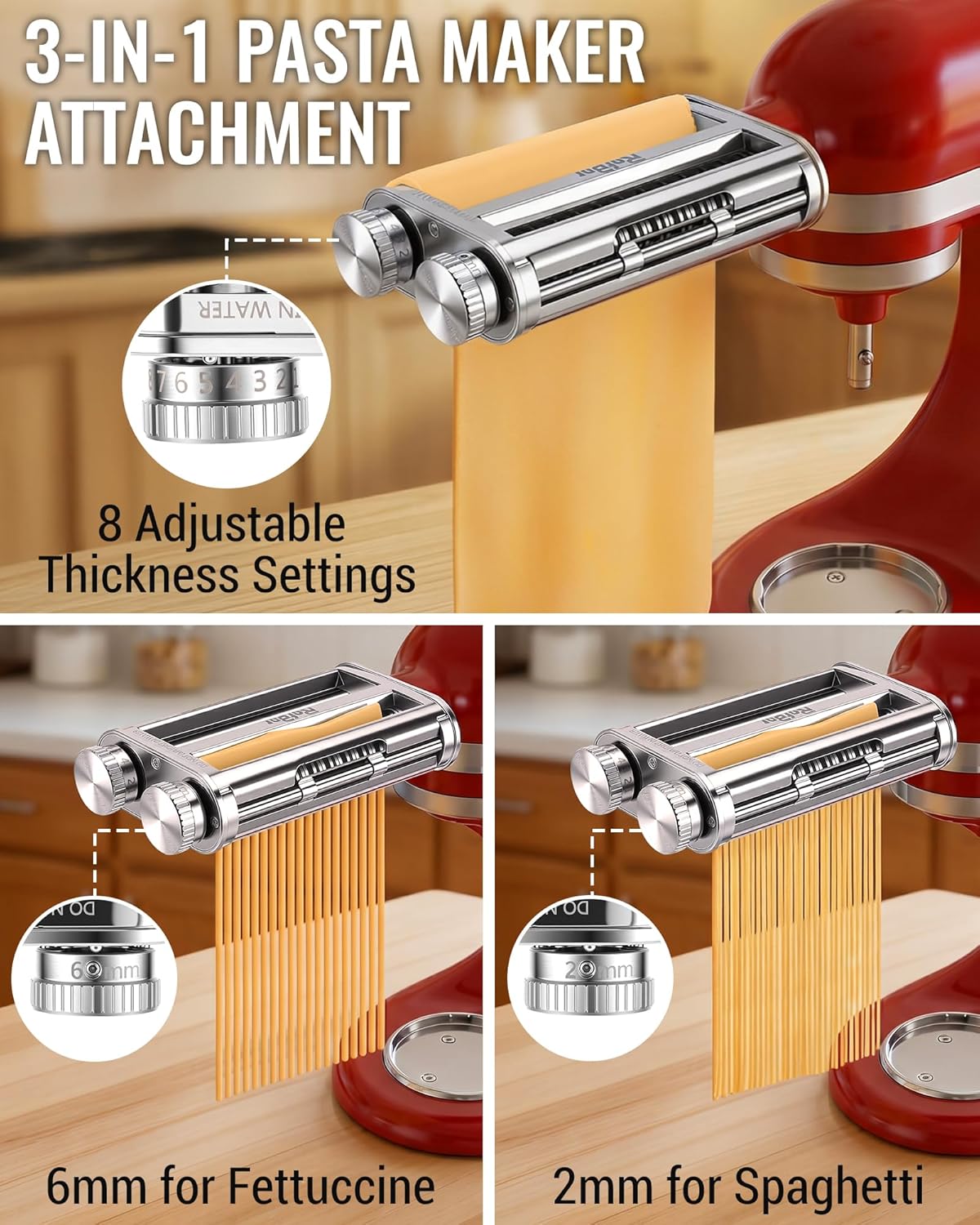 KitchenAid Mixer 3-in-1 Pasta  - огляд і ціна Kitchen Appliances Kitchenaid