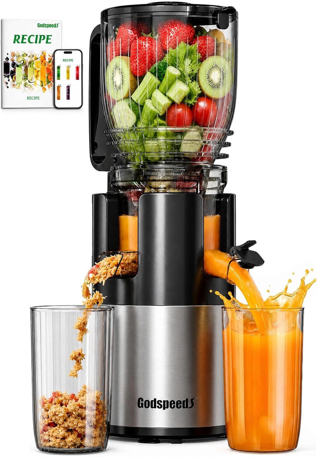 Slow Masticating Cold Press Ju - огляд і ціна Juicer Cold Press Slow