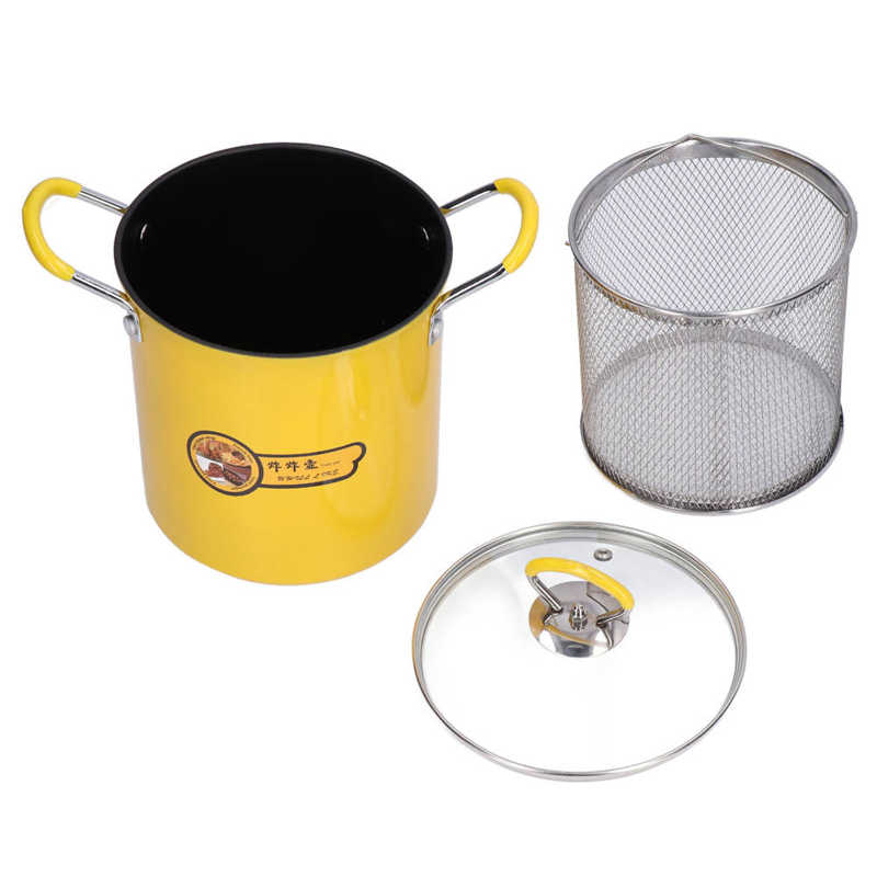 3L Mini Deep Fryer Pot Stainle - огляд і ціна Kitchen Appliances In Japanese