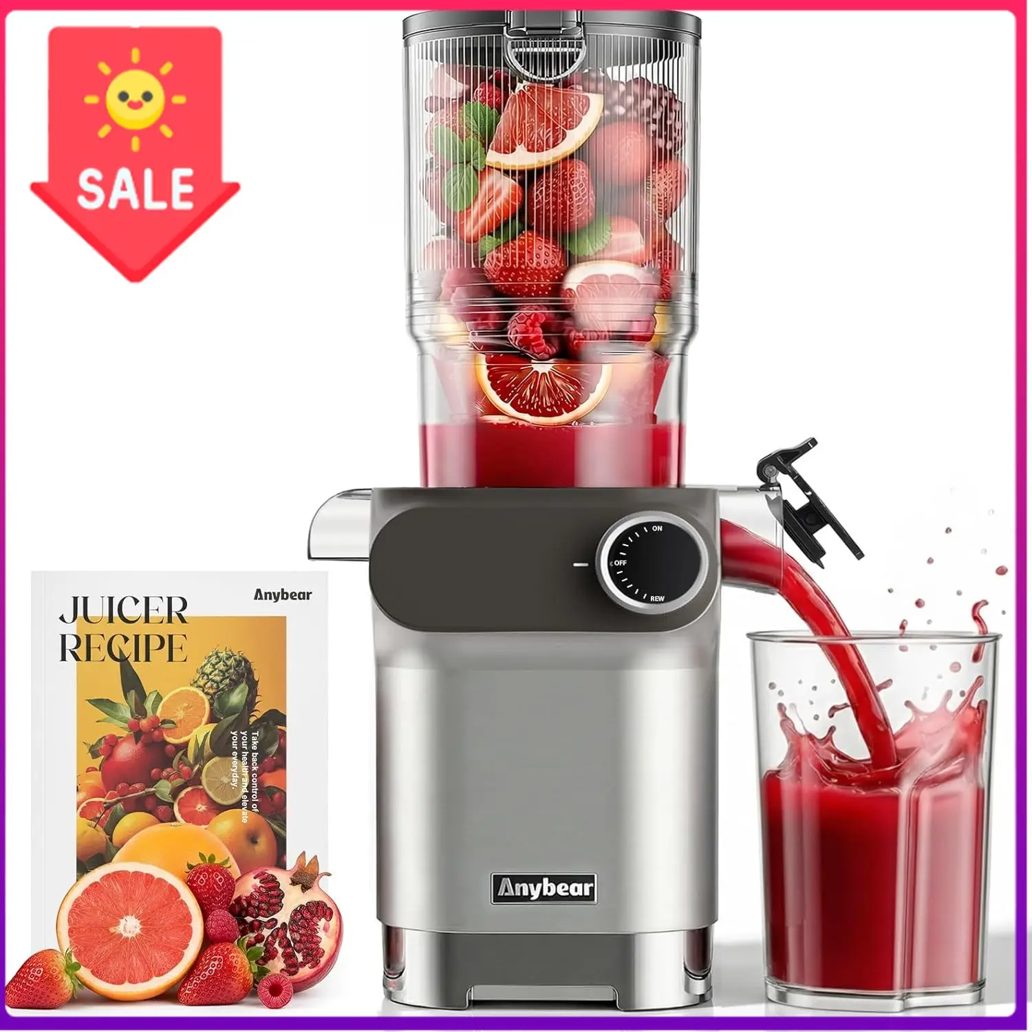 Bestseller200W Cold Press Juic - огляд і ціна Juicer Cold Press Slow