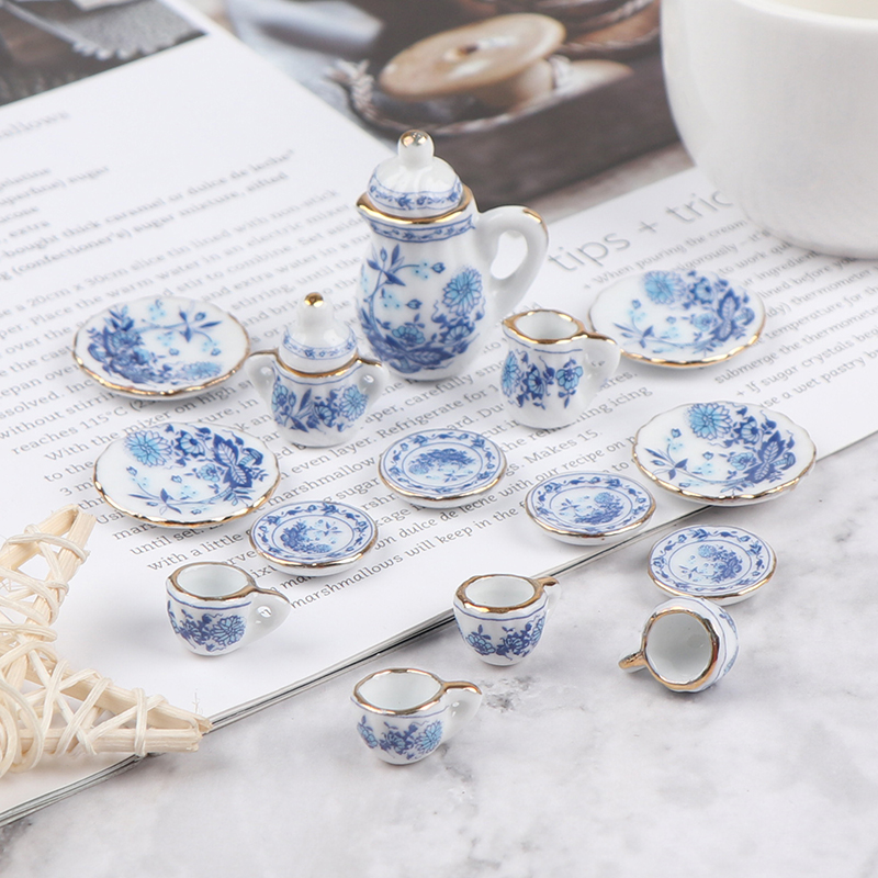 15Pcs 1:12 Miniature Porcelain - огляд і ціна Kitchen Appliances For Kids