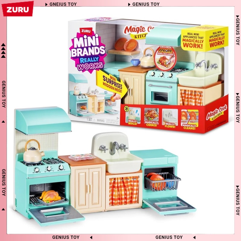 Zuru Mini Brands Magic Cook Ki - огляд і ціна Kitchen Appliances For Kids