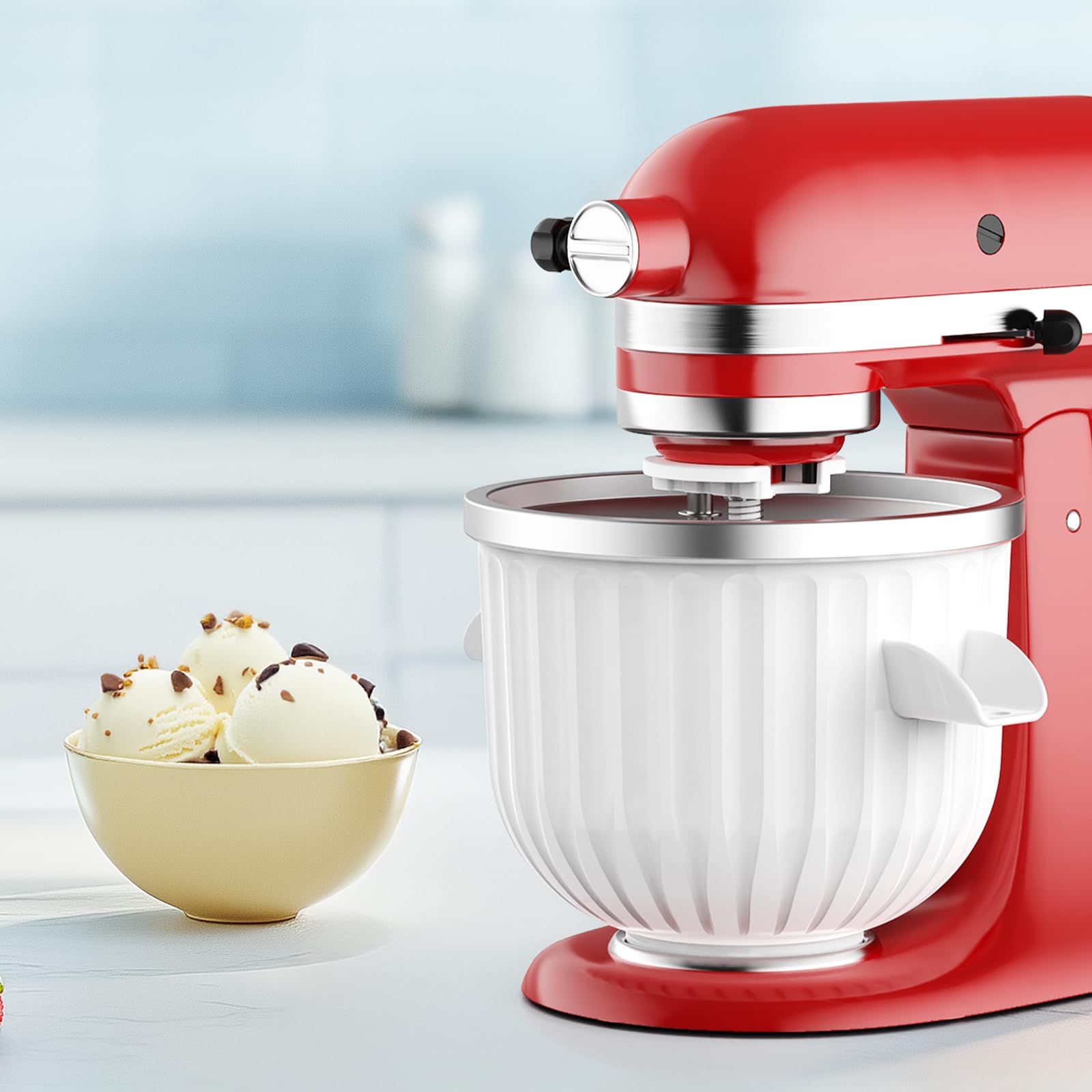 2 Quart Ice Cream Maker Attach - огляд і ціна Kitchen Appliances Kitchenaid