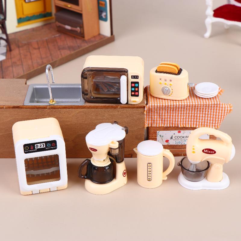 1 Set 1 12 Miniature Coffee Ma - огляд і ціна Kitchen Appliances For Kids