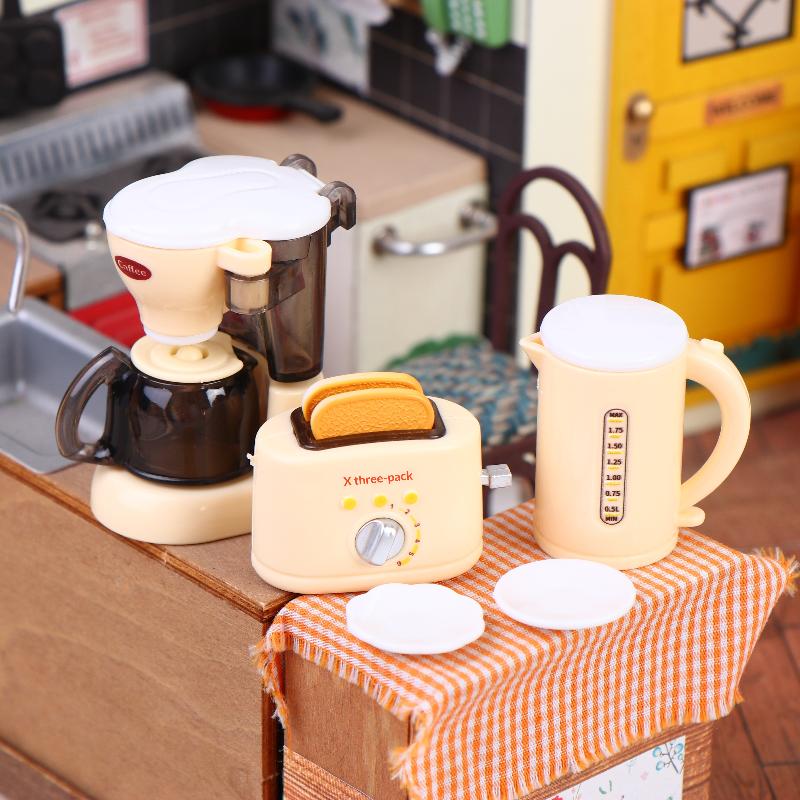 1 Set 1 12 Miniature Coffee Ma - огляд і ціна Kitchen Appliances For Kids