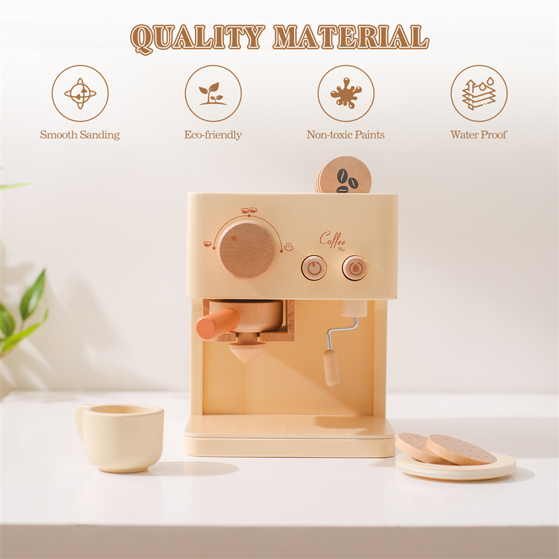Kids Wooden Montessori Toy Set - огляд і ціна Kitchen Appliances For Kids
