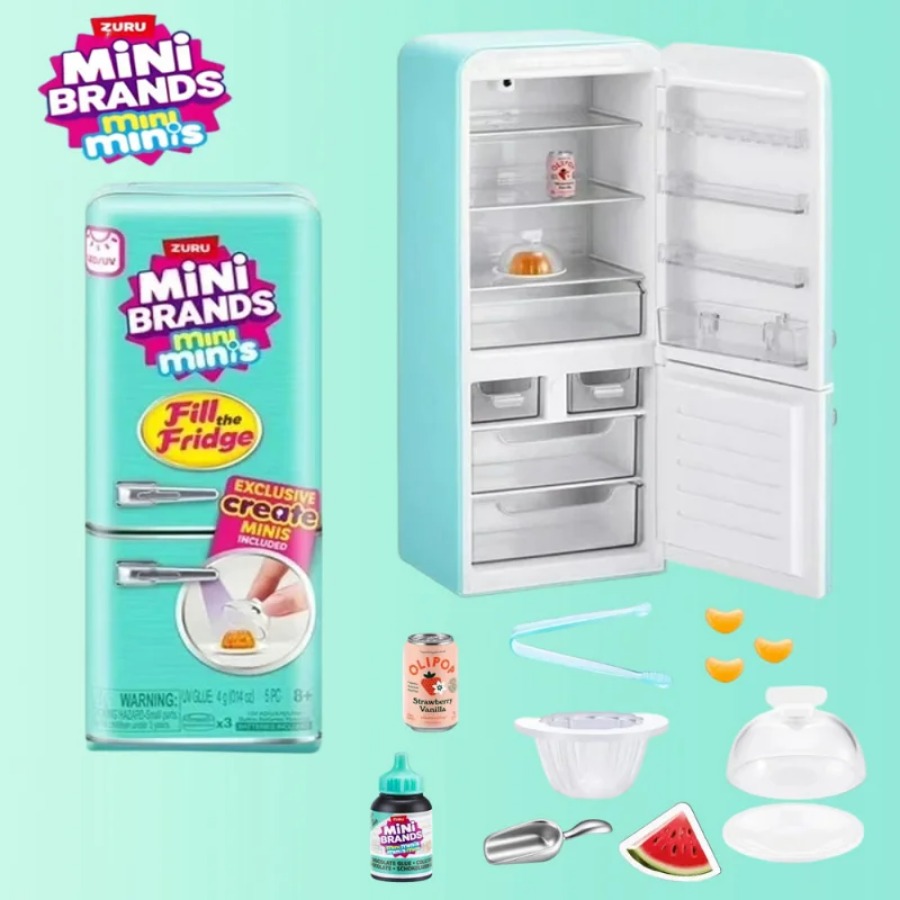 ZURU 5 Surprise Mini Fridge Ba - огляд і ціна Kitchen Appliances For Kids