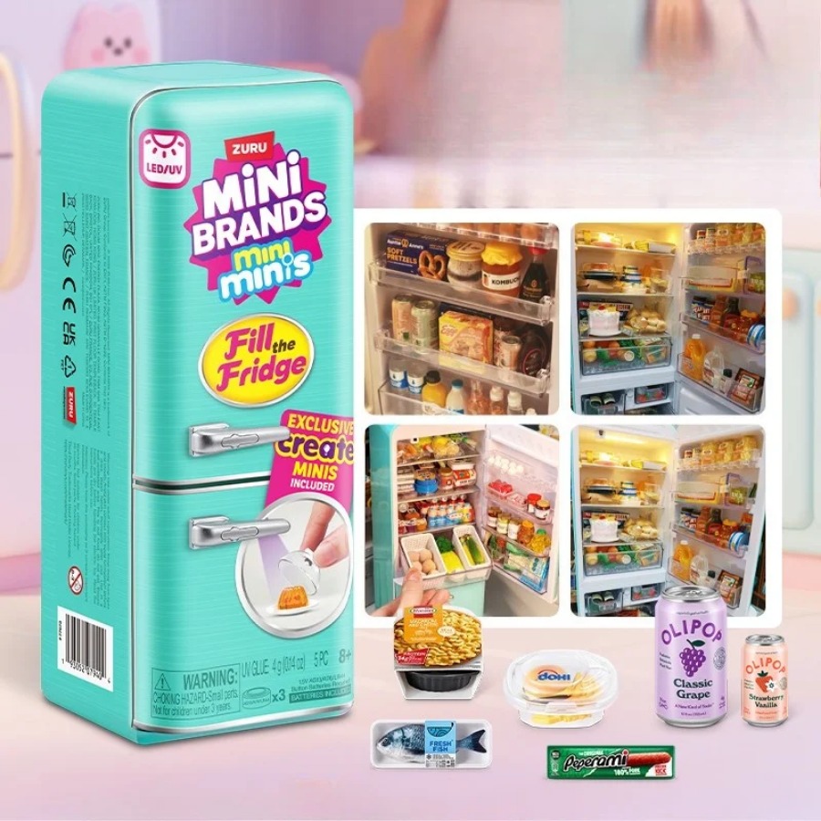 ZURU 5 Surprise Mini Fridge Ba - огляд і ціна Kitchen Appliances For Kids